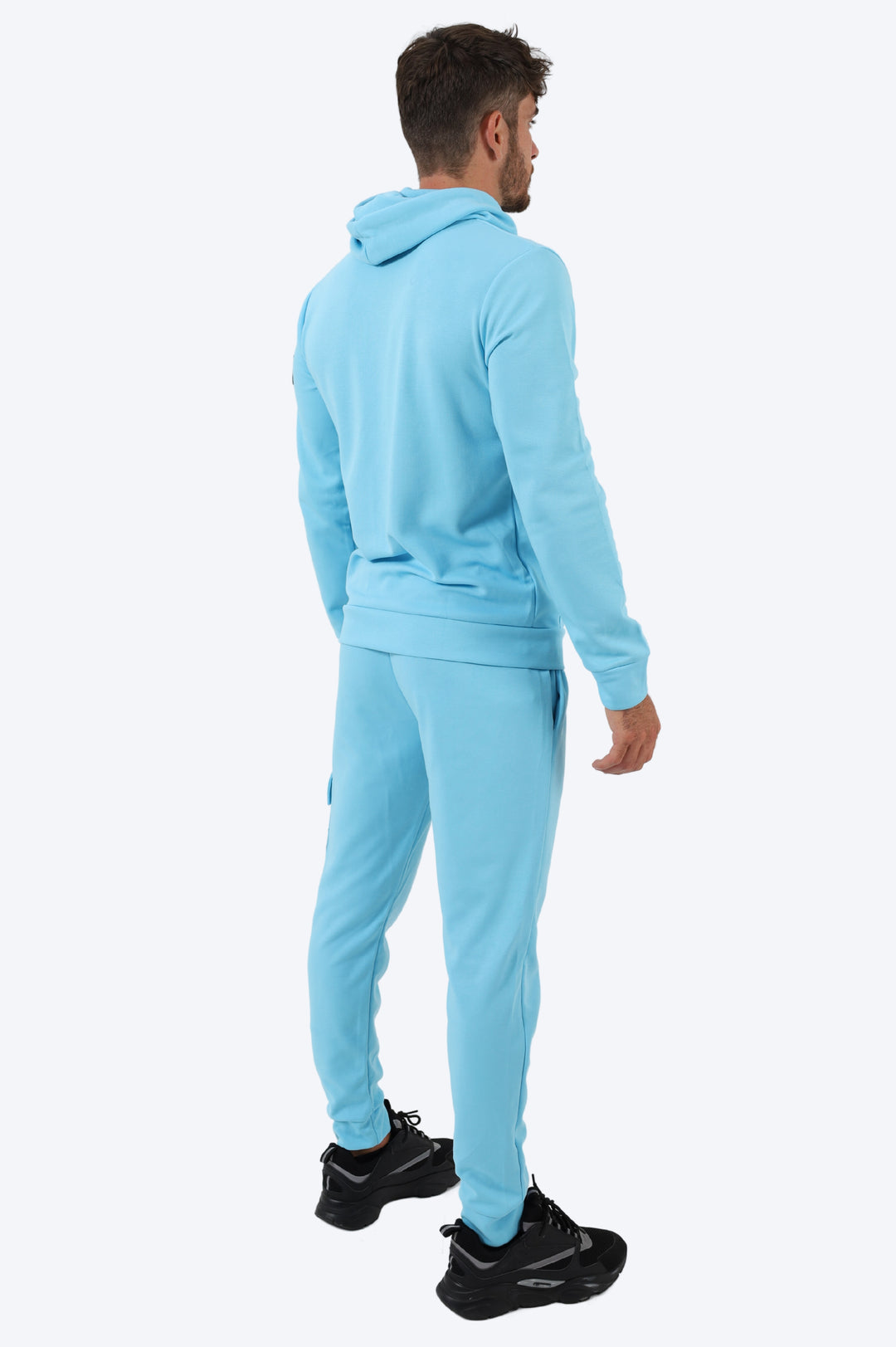 ENSEMBLE STREETWEAR CAPUCHE ALPHA - BLEU CIEL