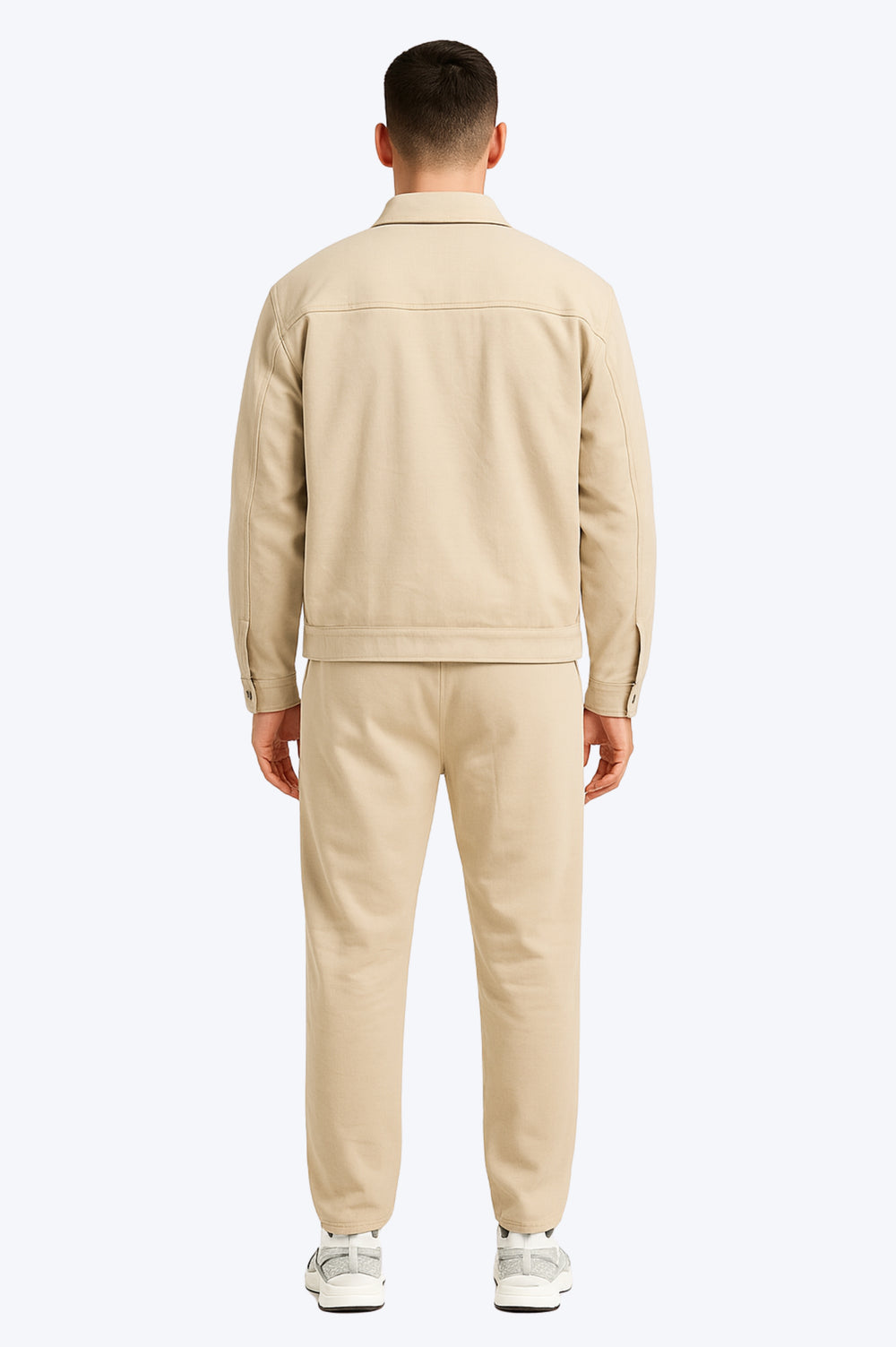 Ensemble moderne & structuré - BEIGE