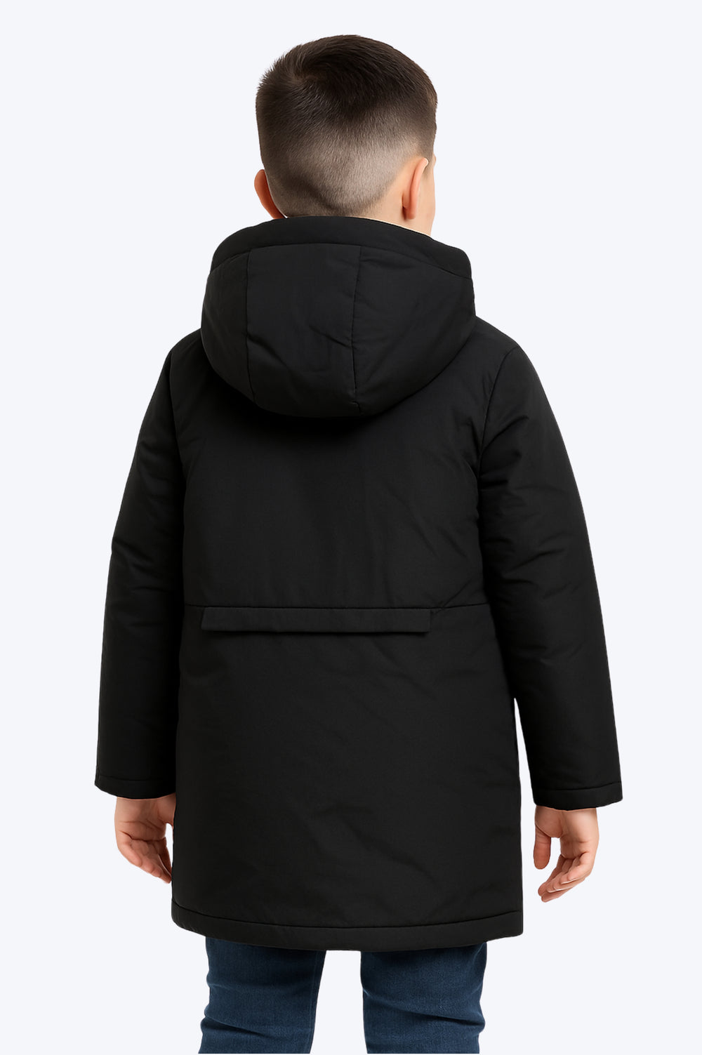 Doudoune Sherpa Junior Longue - NOIR