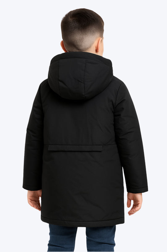 Doudoune Sherpa Junior Longue - NOIR