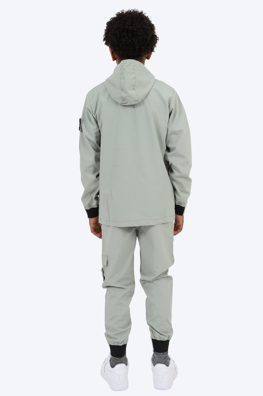 SURVÊTEMENT ALPHA ENFANT VESTE ET PANTALON - KAKI