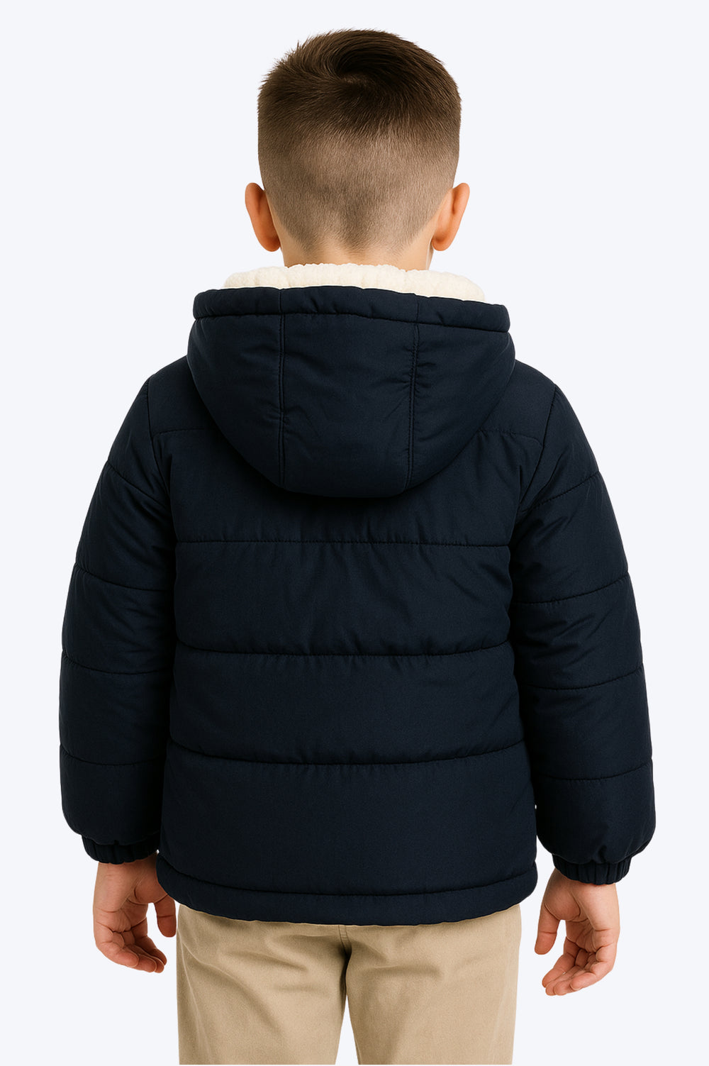 Doudoune Sherpa Junior - BLEU MARINE
