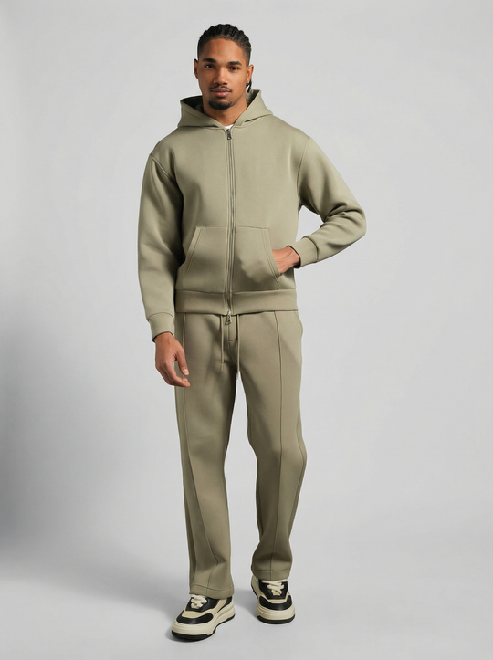 Ensemble Chill Zippé - VERT