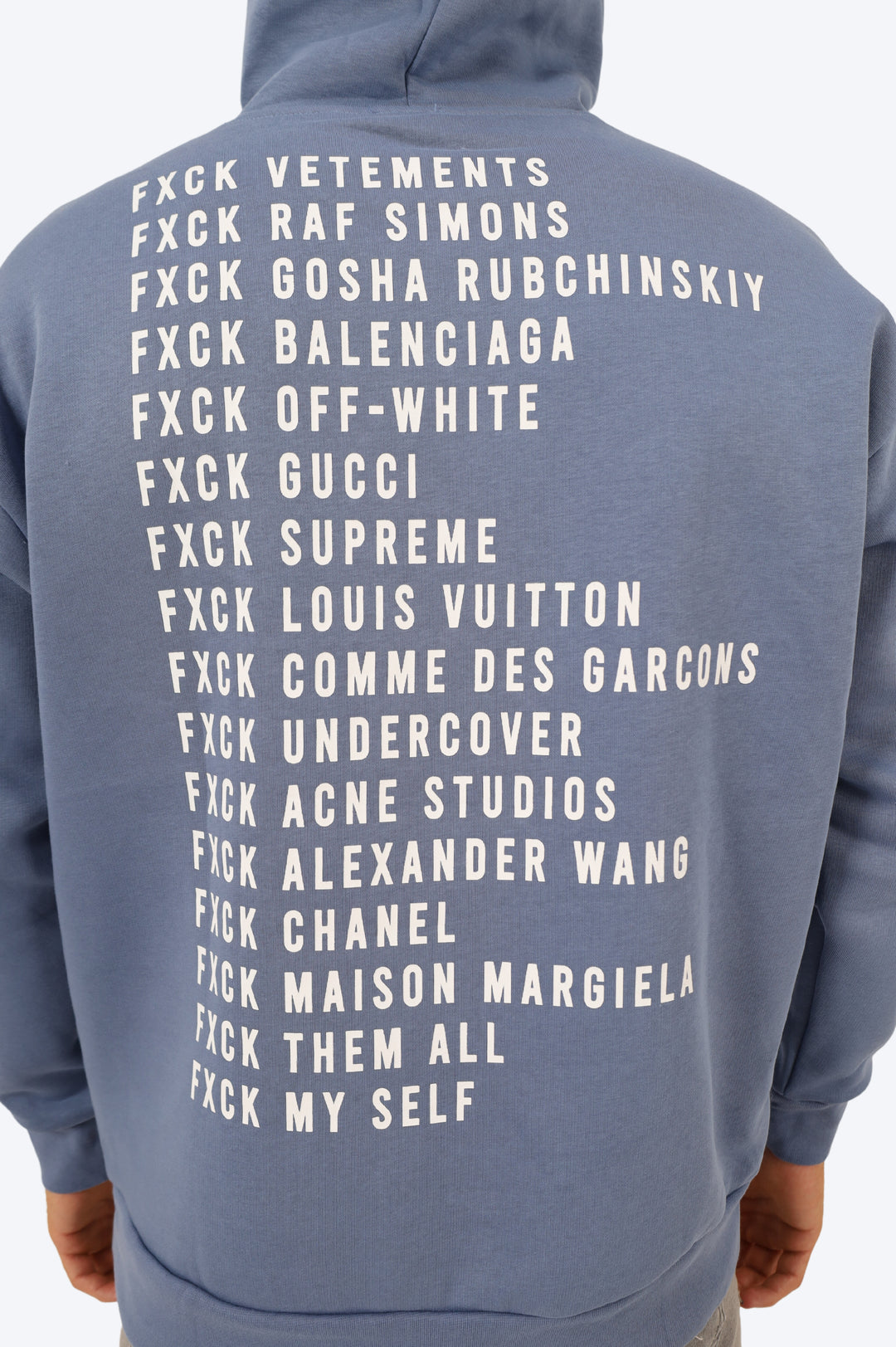 SWEAT "FXCK" BLEU