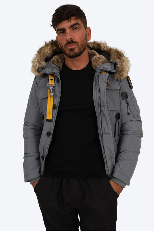 PARKA AVENTURE POLAIRE URBAINE - GRIS