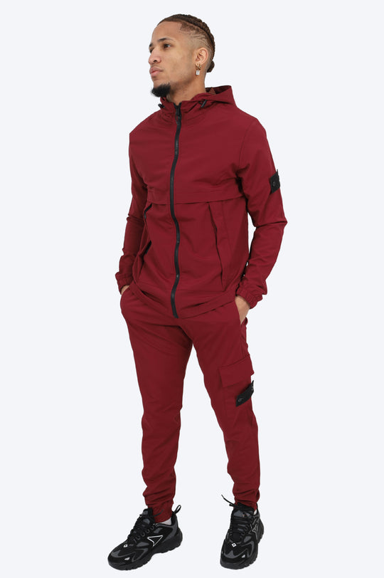 SURVÊTEMENT ALPHA VESTE ET PANTALON - BORDEAUX