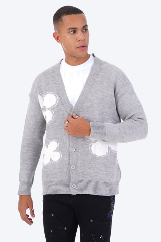 CARDIGAN BUTTERFLY CHARM - GRIS