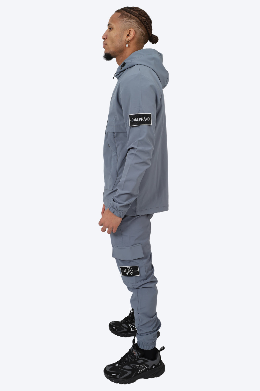 SURVÊTEMENT ALPHA VESTE ET PANTALON - GRIS ANTHRACITE