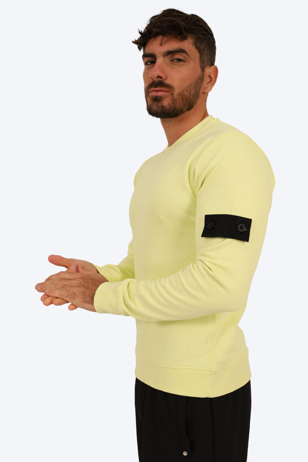 PULLOVER ALPHA URBAN-COMFORT - JAUNE