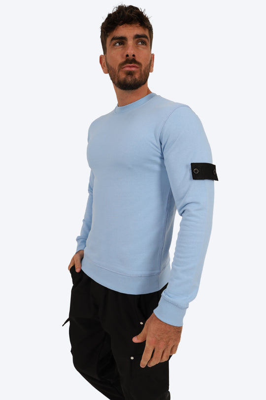 PULLOVER ALPHA URBAN-COMFORT - BLEU CIEL