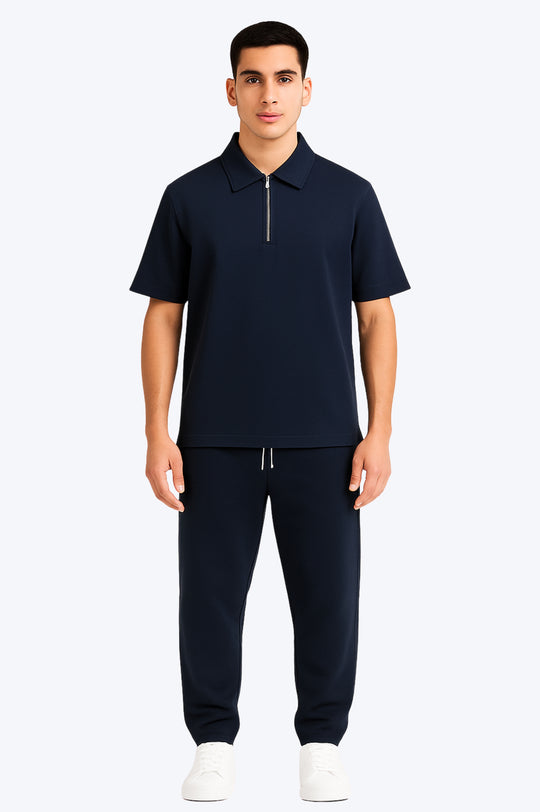 Ensemble Polo Zippé Homme