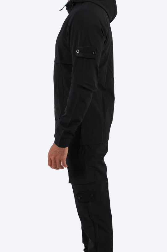 SURVÊTEMENT ALPHA VESTE ET PANTALON - NOIR