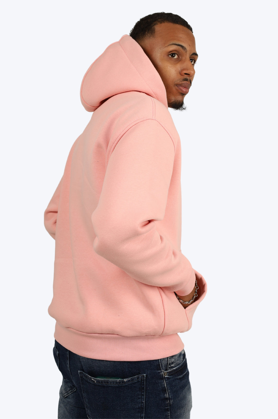 SWEAT BRODÉ LOVE - ROSE