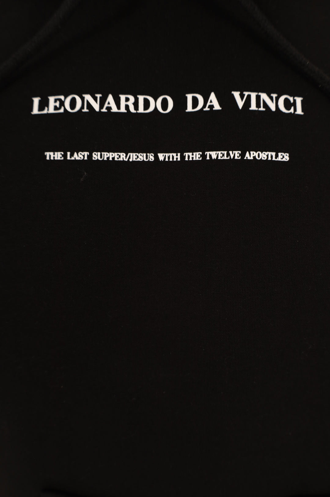 SWEAT "LEONARDO DA VINCI" NOIR