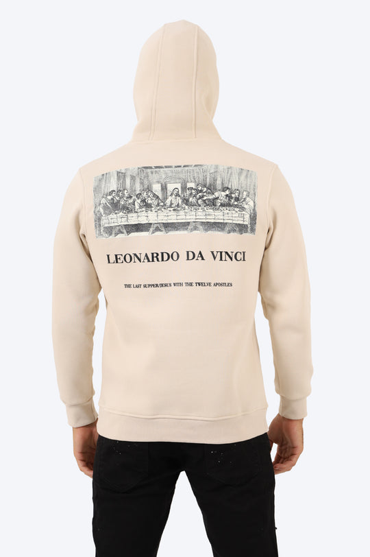 SWEAT "LEONARDO DA VINCI" BEIGE