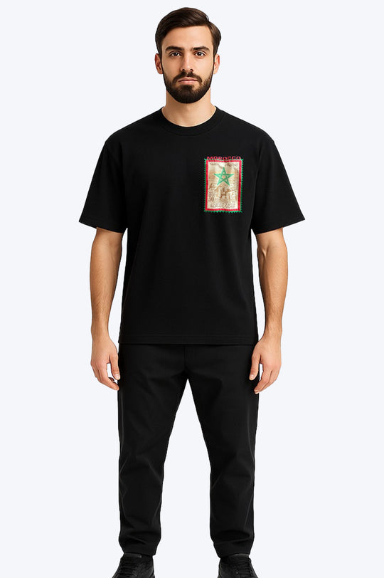 T-shirt Timbre Marocain – Édition Culture & Style
