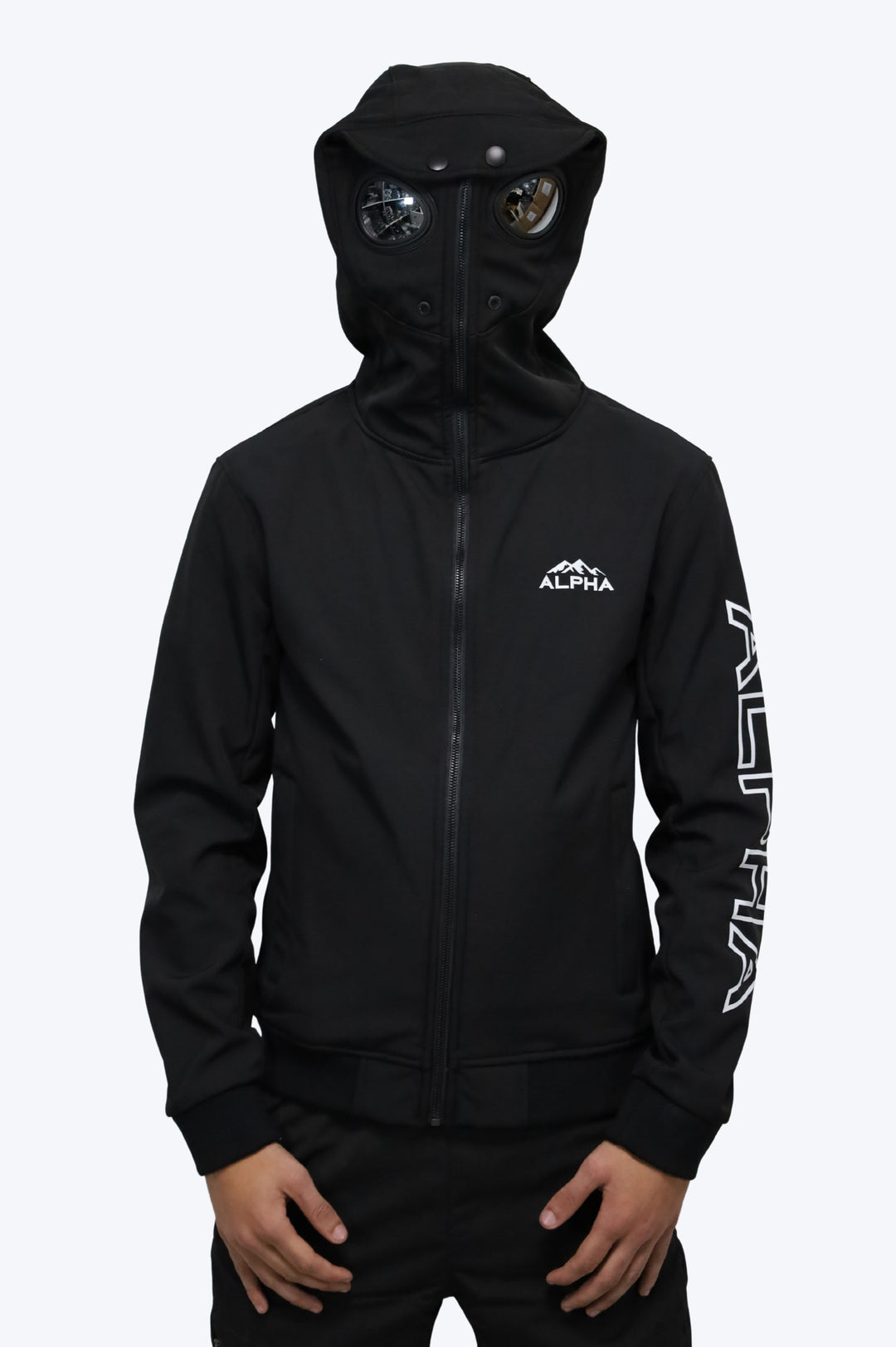 Veste Softshell "ALPHA MOUNTAIN" – Édition Masque Intégré