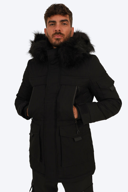 PARKA URBAINE NOIRE