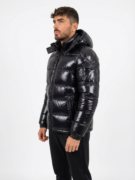 Doudoune Glossy Black