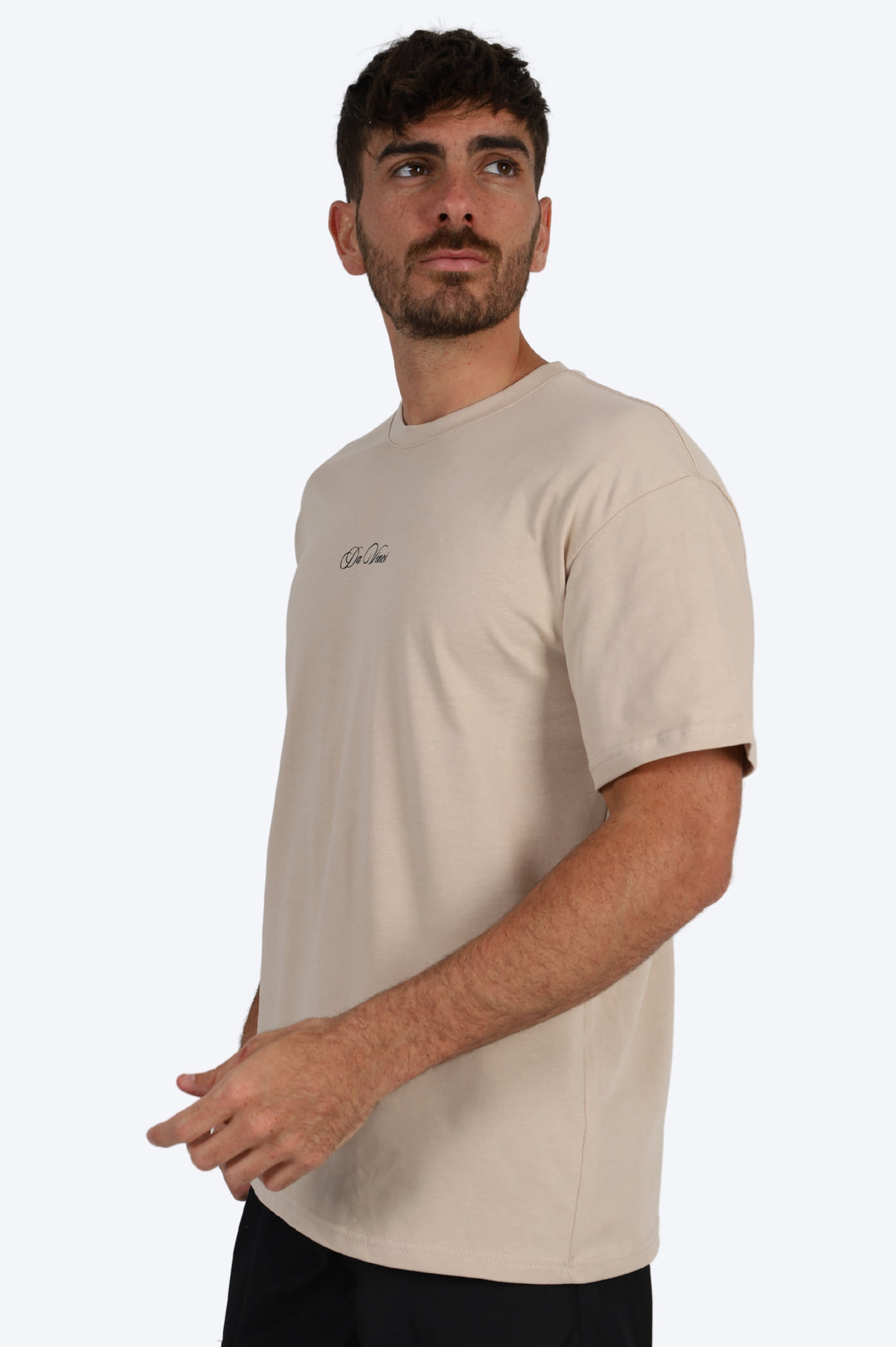 T-SHIRT DA VINCI - BEIGE