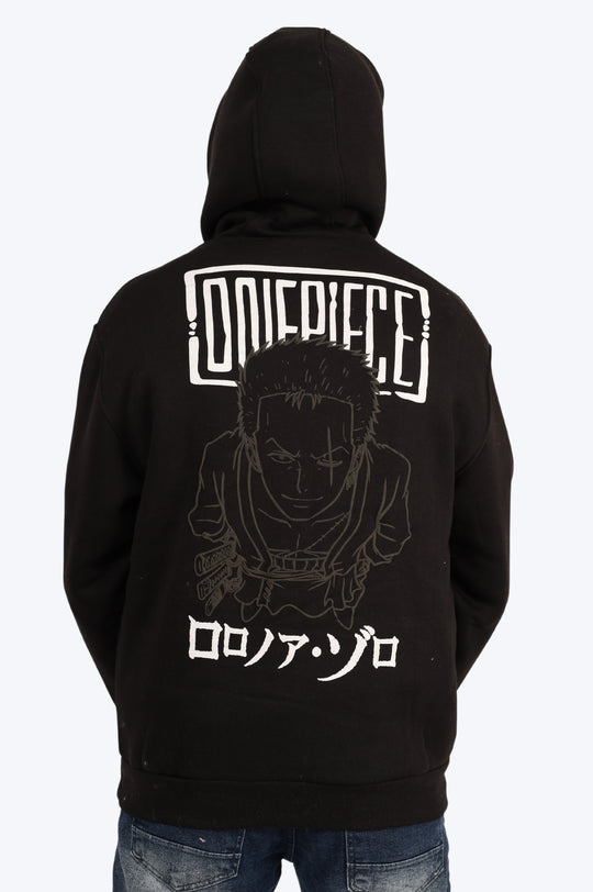 SWEAT ONE PIECE ZORO - NOIR