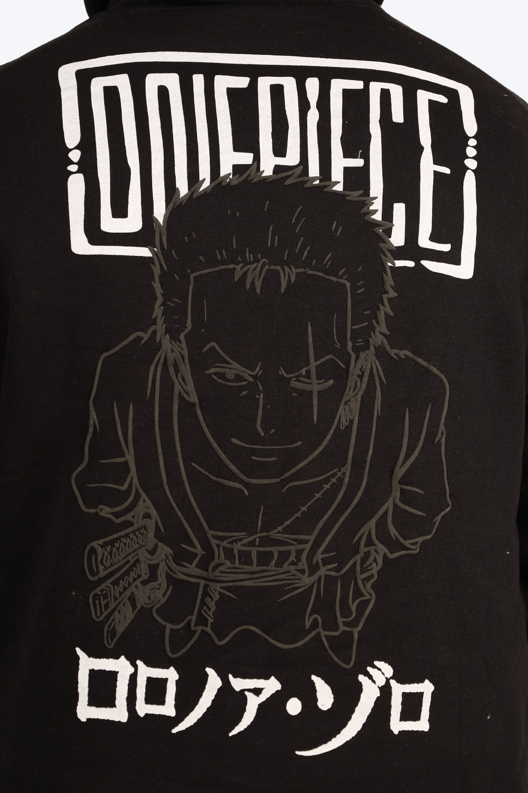 SWEAT ONE PIECE ZORO - NOIR