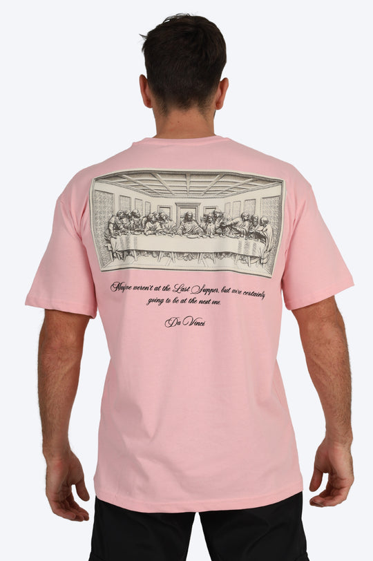 T-SHIRT DA VINCI - ROSE