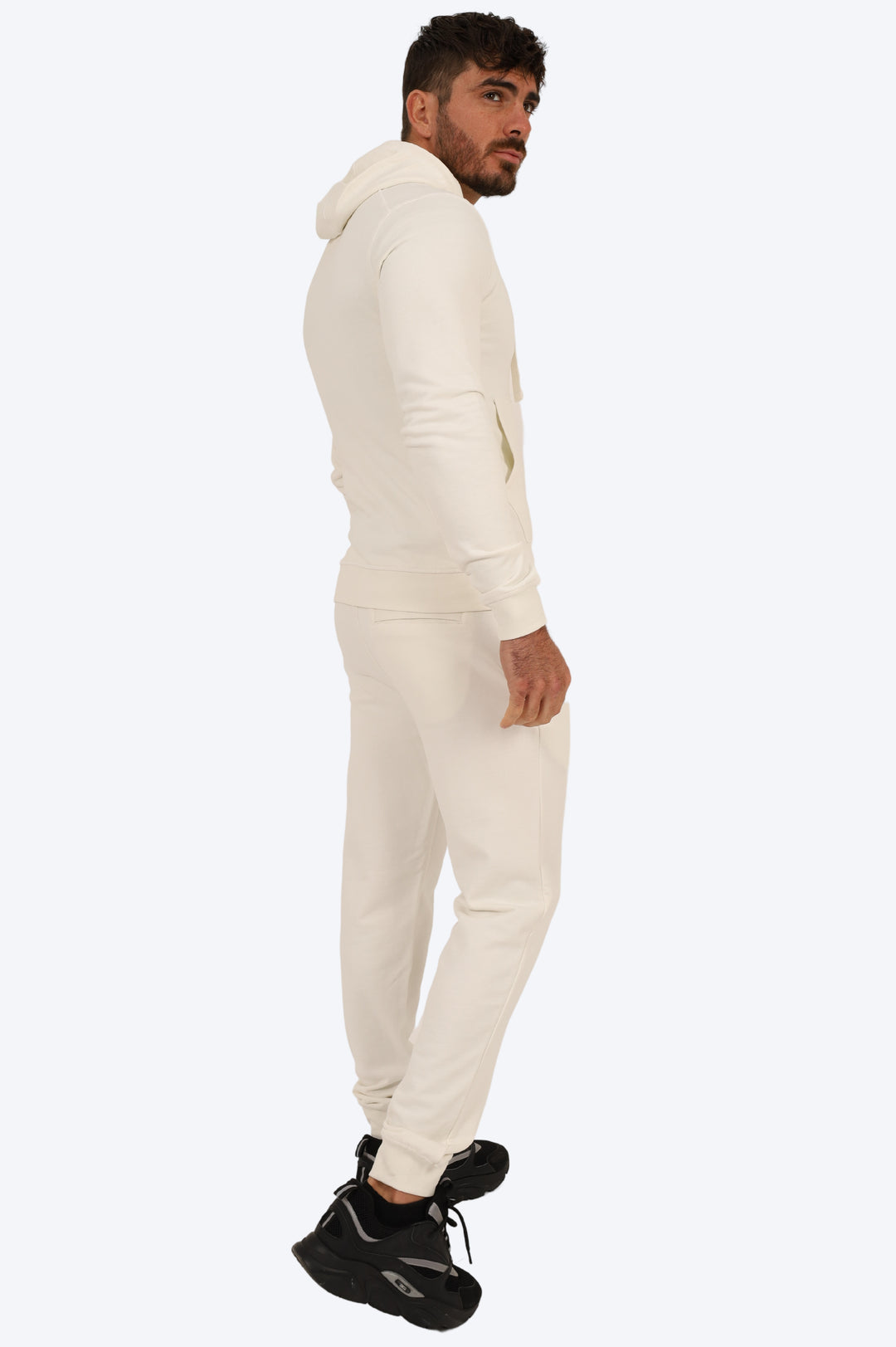 ENSEMBLE SPORTIF ALPHA 100% COTON - BLANC