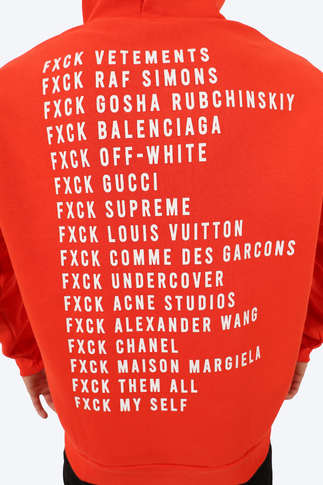 SWEAT "FXCK" ROUGE