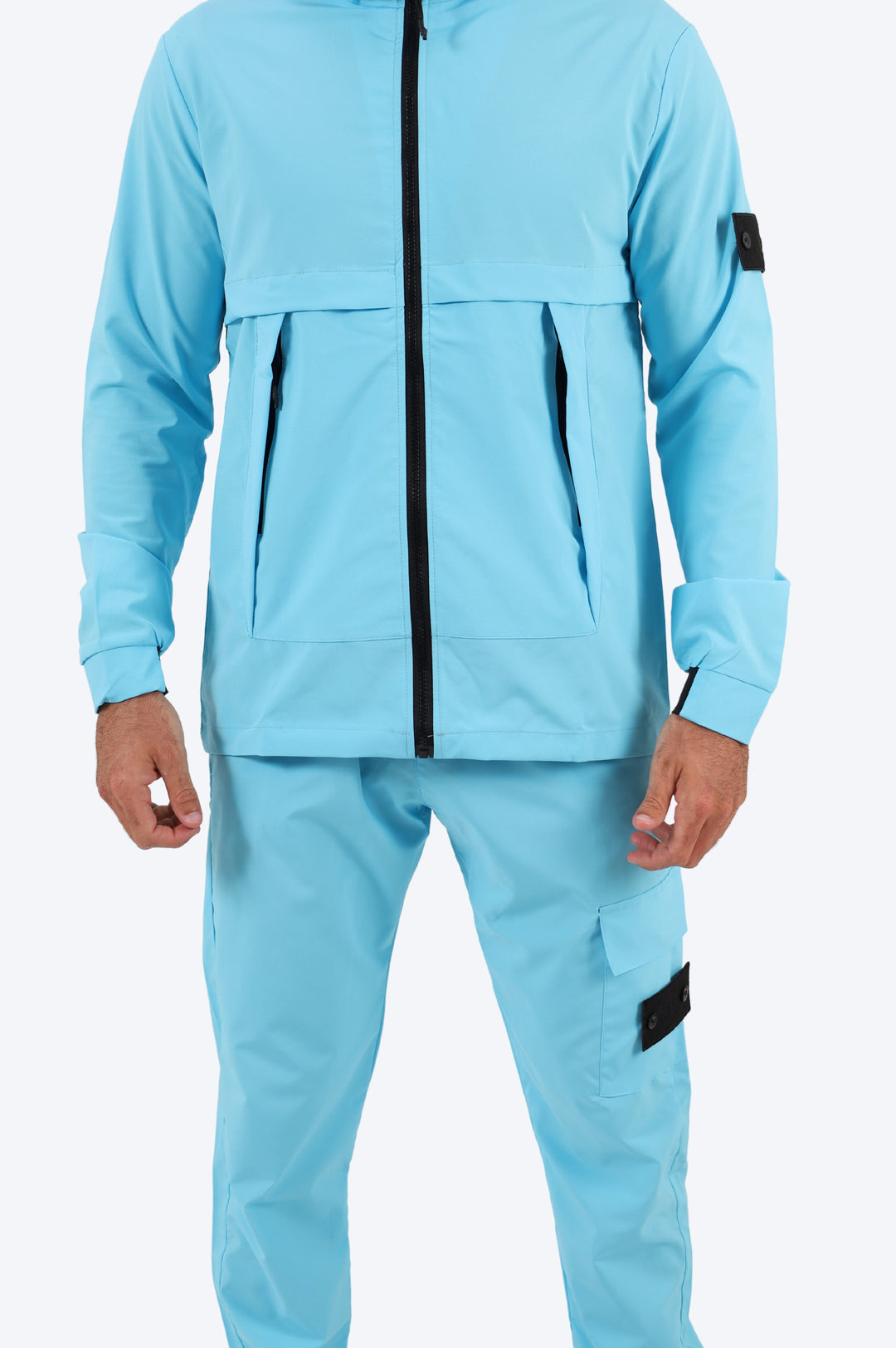 SURVÊTEMENT ALPHA VESTE ET PANTALON - BLEU CIEL