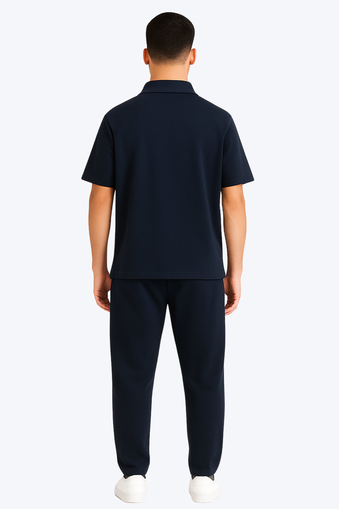 Ensemble Polo Zippé Homme