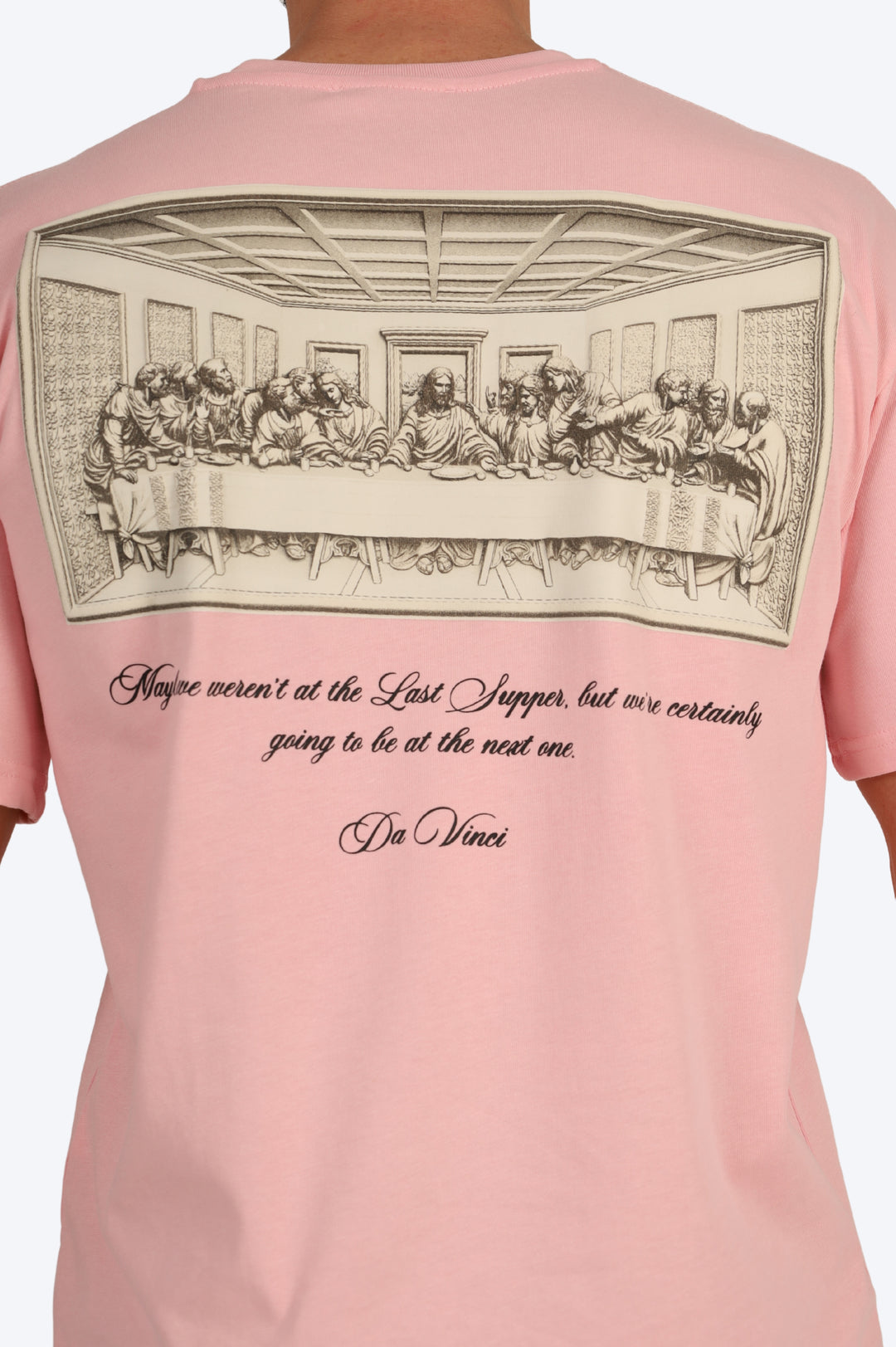 T-SHIRT DA VINCI - ROSE