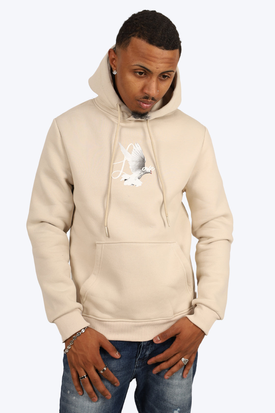 SWEAT COLOMBE - BEIGE