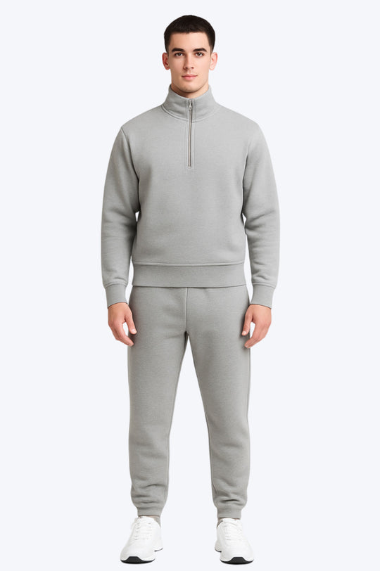Ensemble Sportwear Zippé Homme - Gris