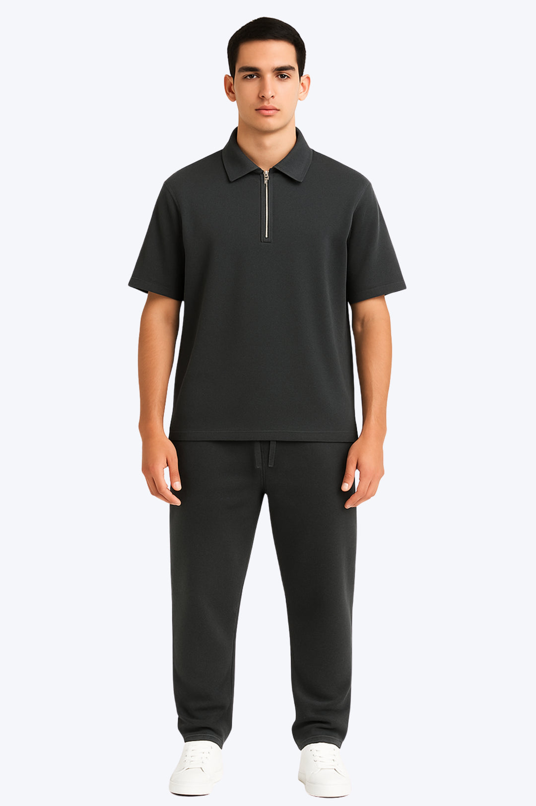 Ensemble Polo Zippé Homme