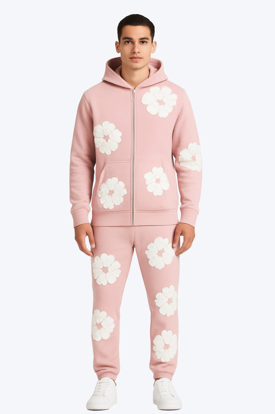 Ensemble Jogging Homme – Motifs Floraux