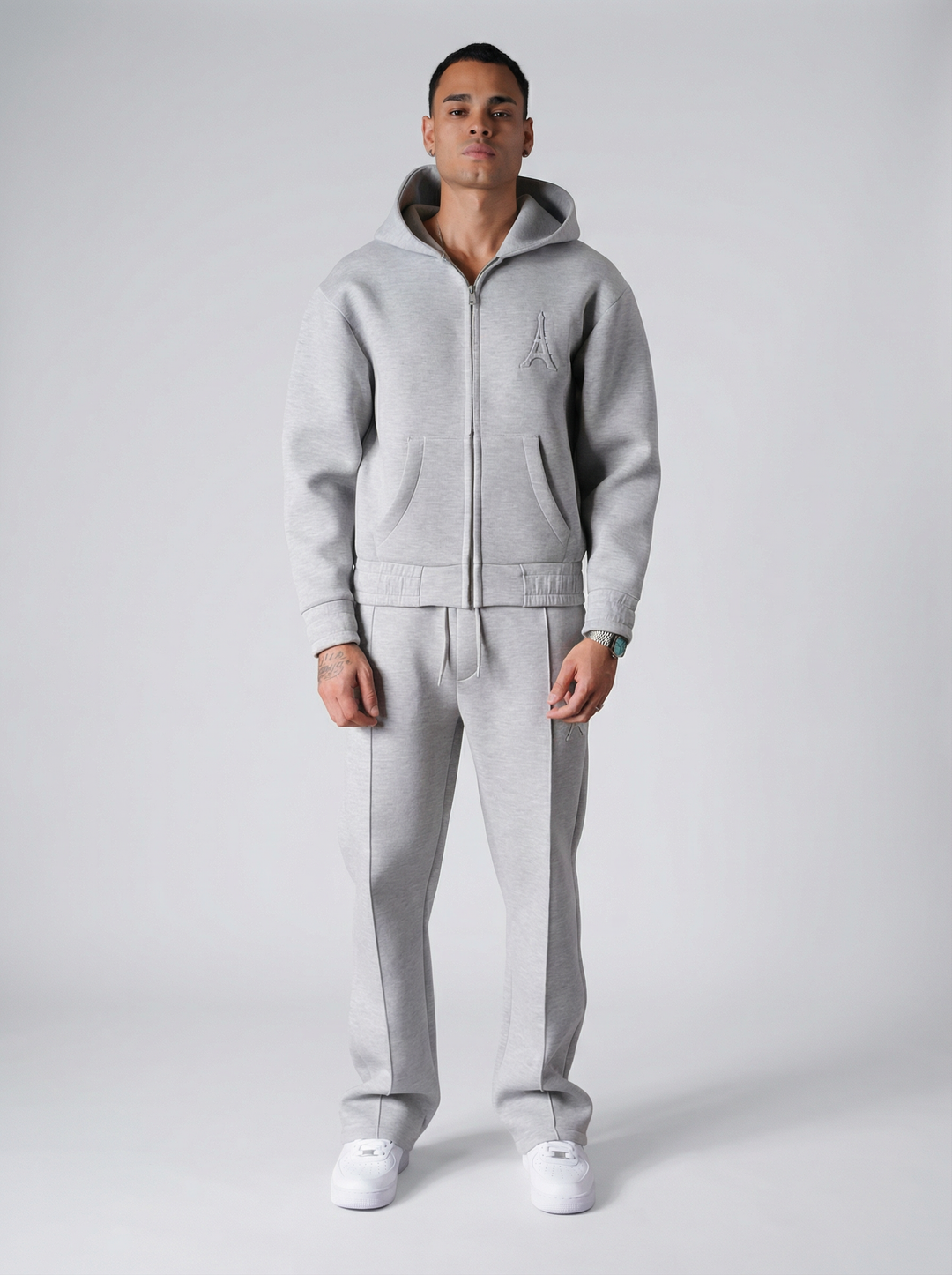 Ensemble chill Zippé Paris - GRIS