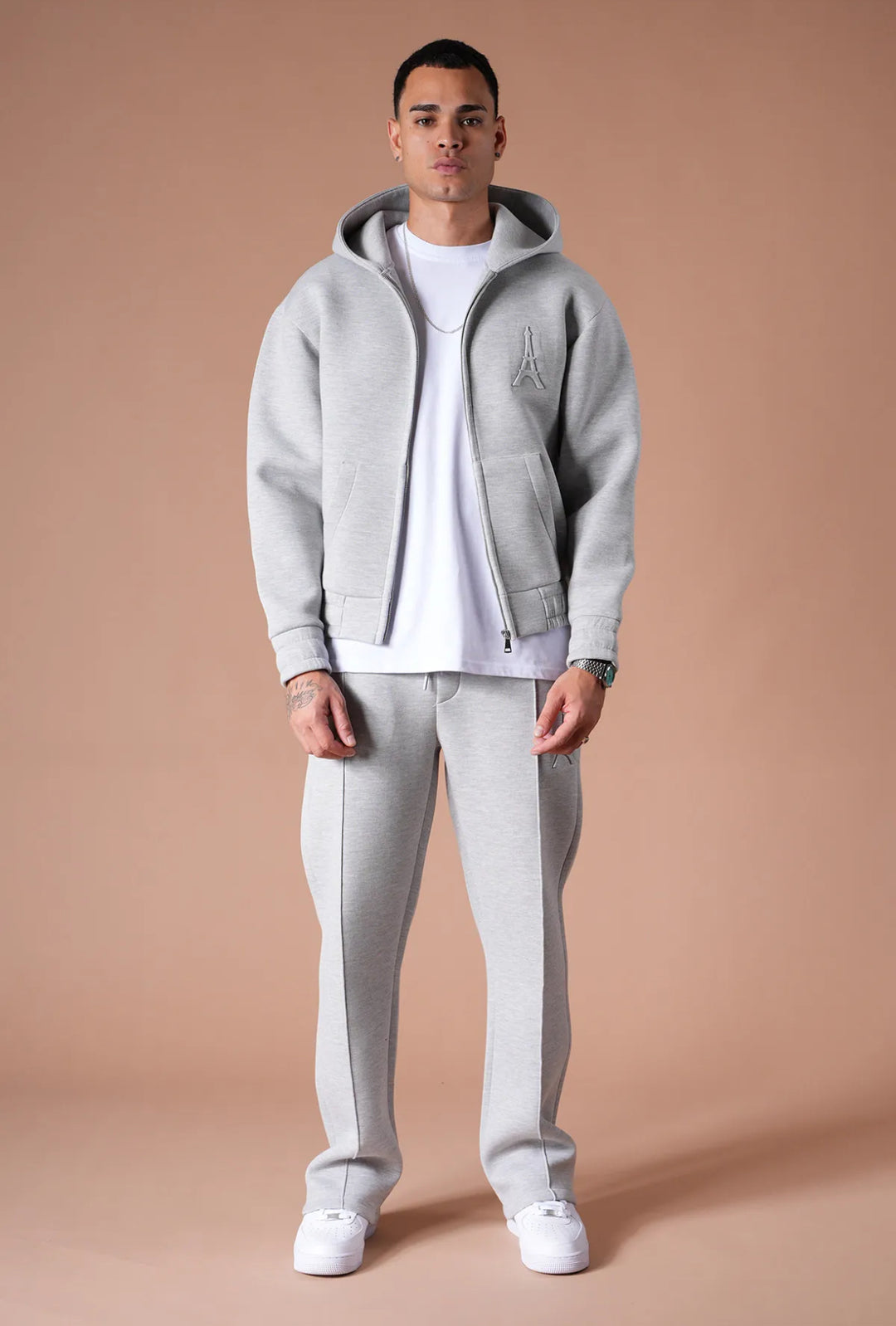 Ensemble chill Zippé Paris - GRIS