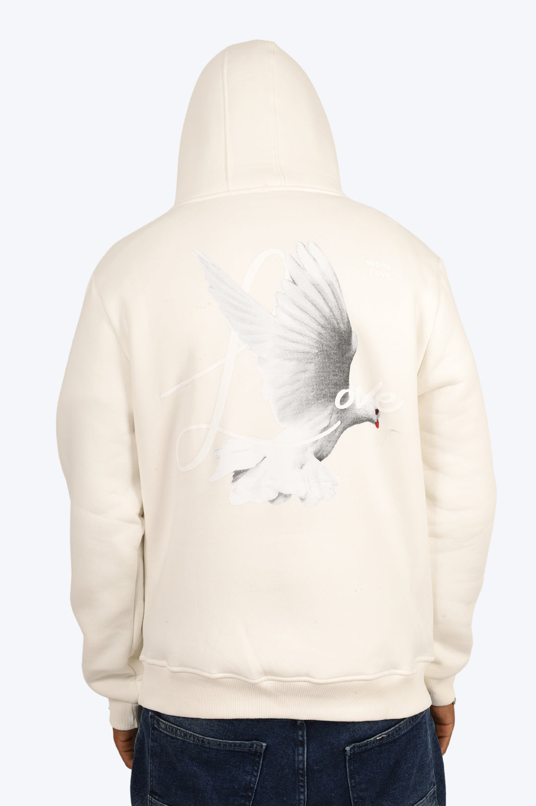 SWEAT COLOMBE - BLANC