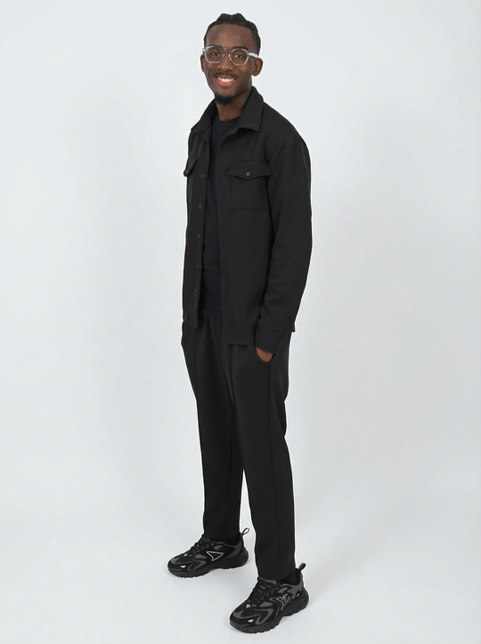 Ensemble Surchemise & Pantalon- NOIR