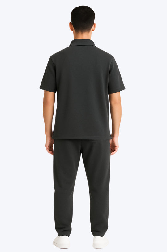 Ensemble Polo Zippé Homme