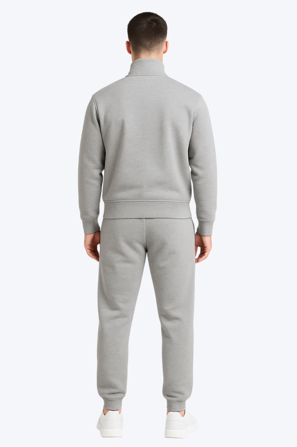 Ensemble Sportwear Zippé Homme - Gris