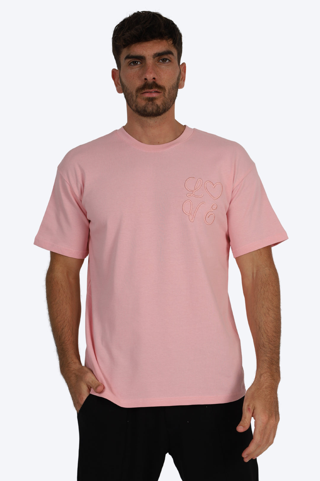 T-SHIRT LOVE - ROSE