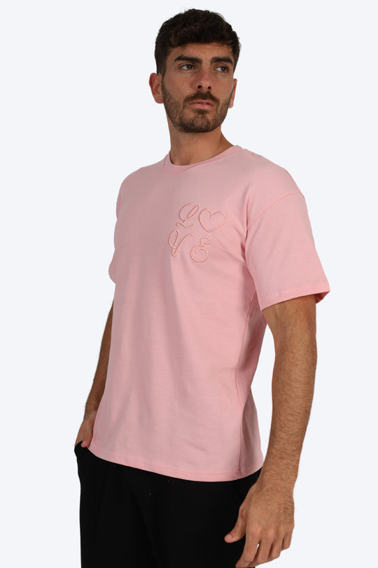 T-SHIRT LOVE - ROSE