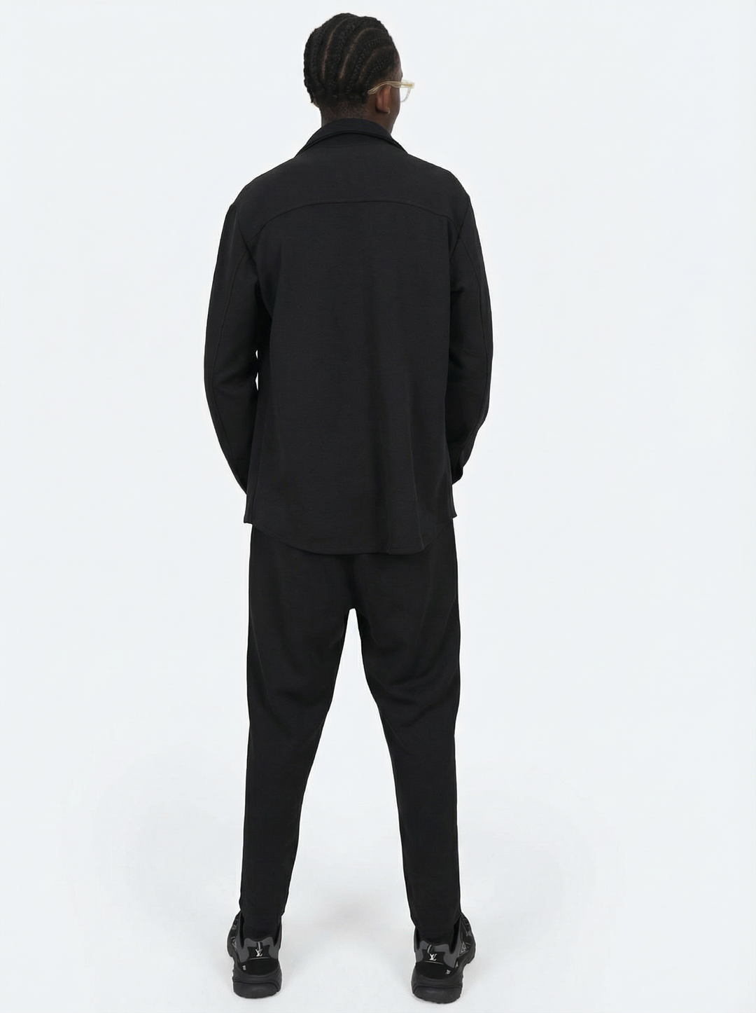 Ensemble Surchemise & Pantalon- NOIR