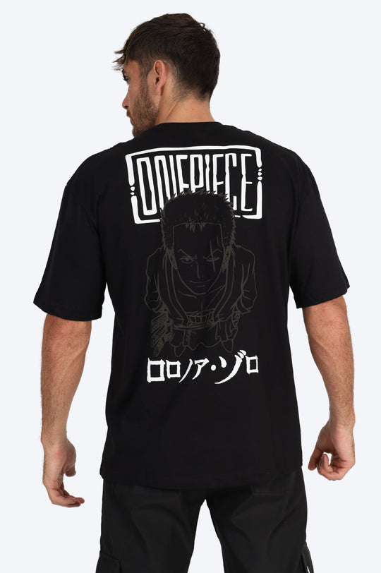 T-SHIRT ONE PIECE - NOIR