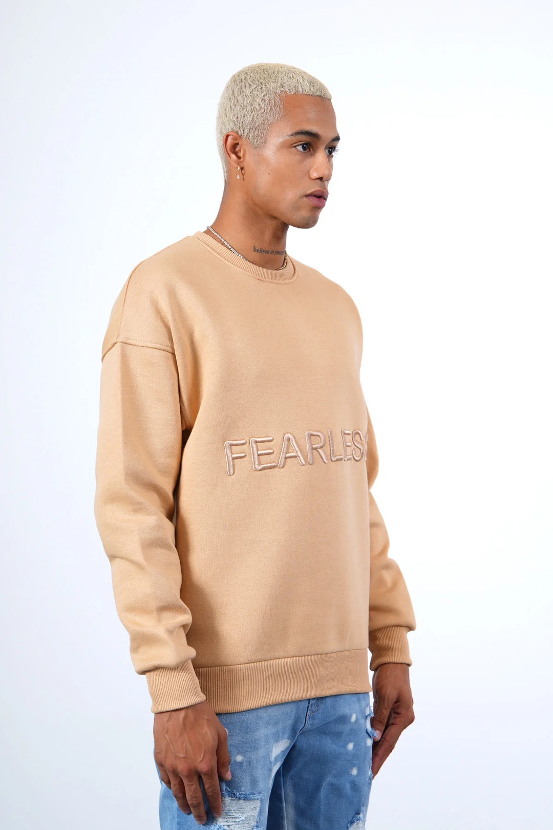 SWEAT FEARLESS BEIGE