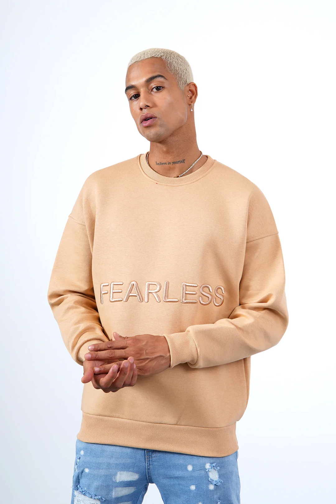 SWEAT FEARLESS BEIGE