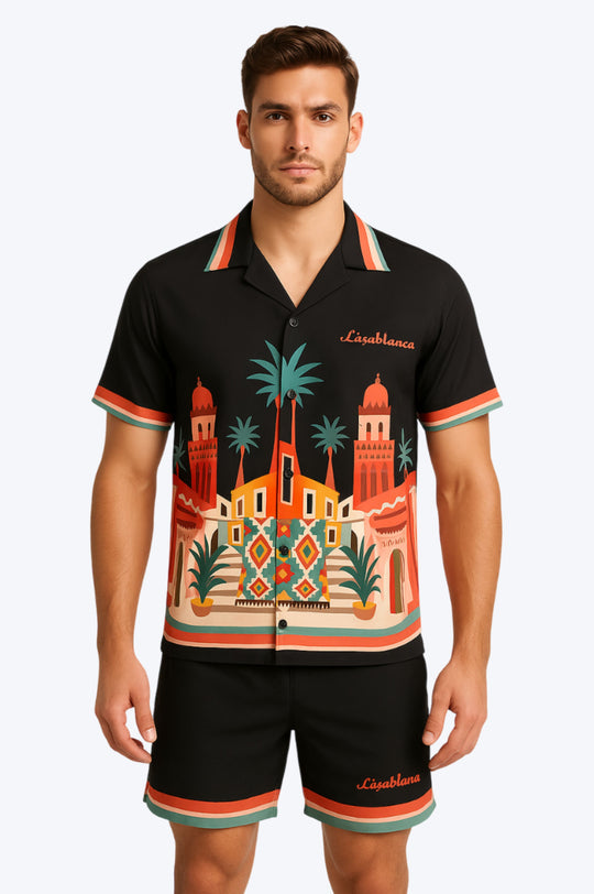 Ensemble Casablanca Homme – Style Oriental Chic