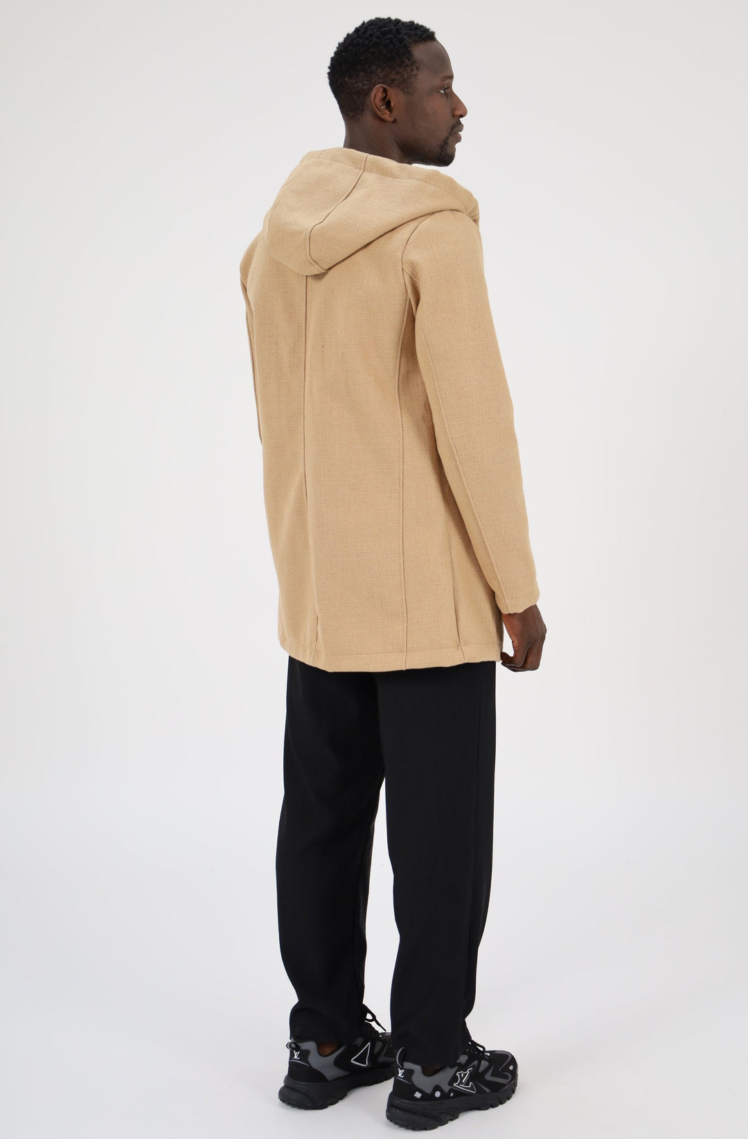 MANTEAU À CAPUCHE - BEIGE